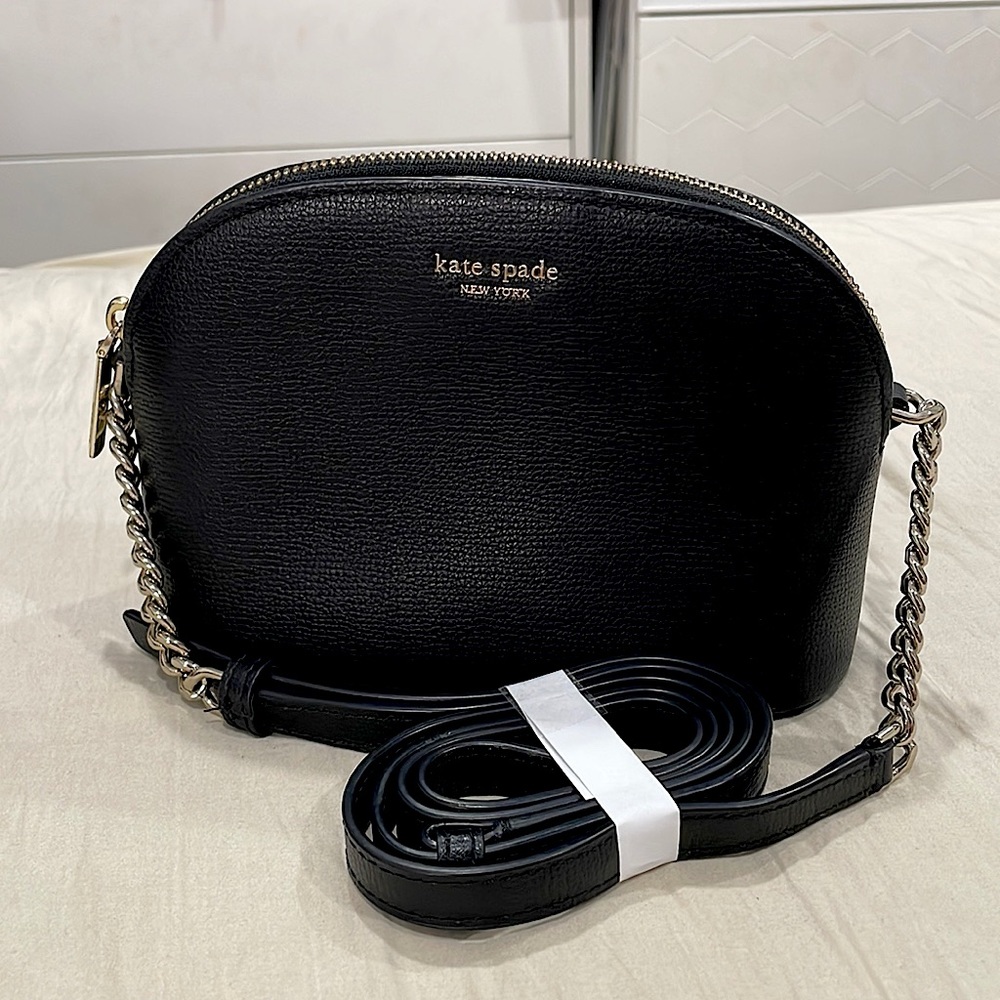 Kate Spade Spencer dome small crossbody black